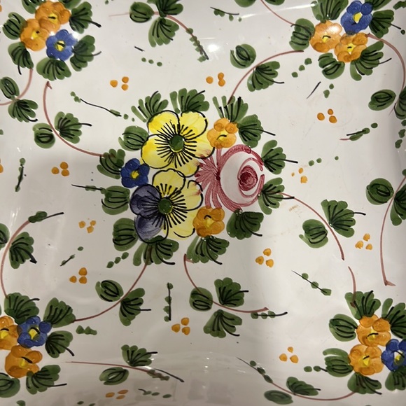 Vintage Italian Castelli Bowl signed by L. Pardi. - Picture 7 of 7